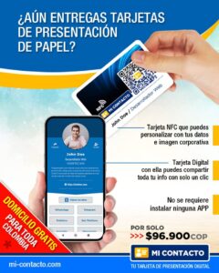 Promo Tarjeta de Contacto Digital